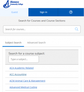 访问课程搜索页面，无需登录